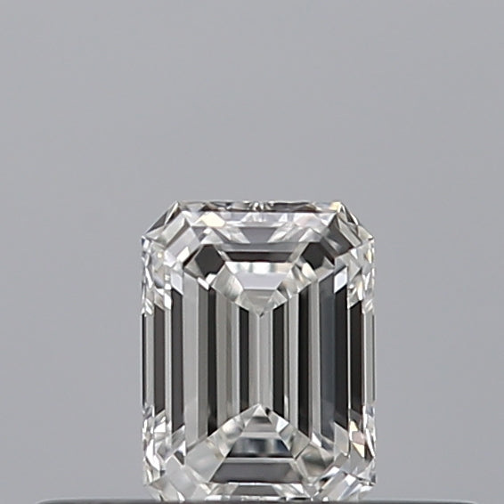 0.24 carat Emerald diamond F VVS2