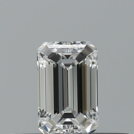 0.25 carat Emerald diamond D VVS2