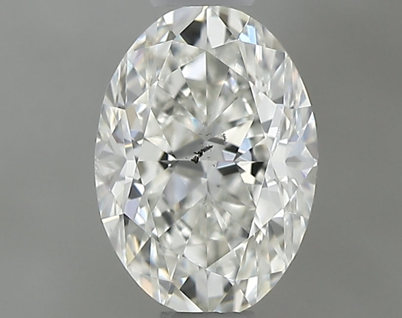 0.50 carat Oval diamond I SI2
