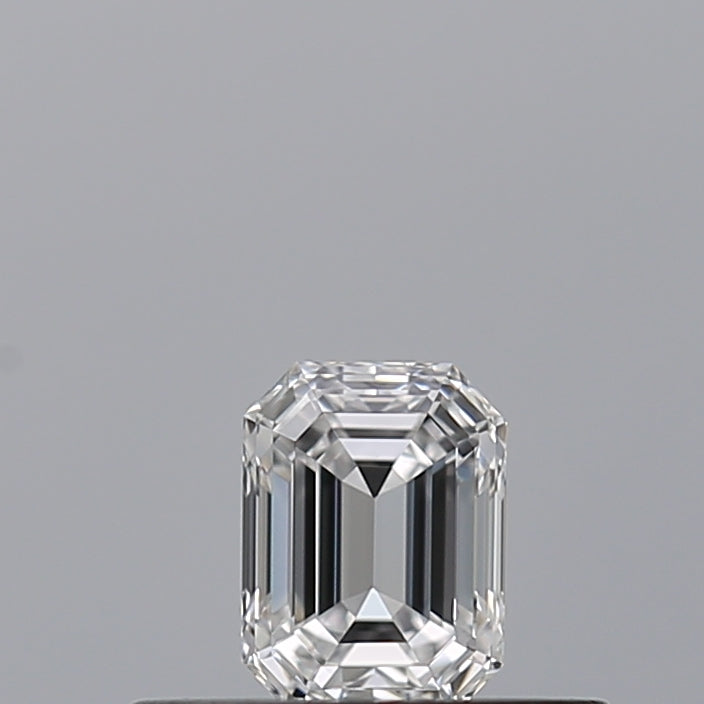 0.24 carat Emerald diamond D VVS2