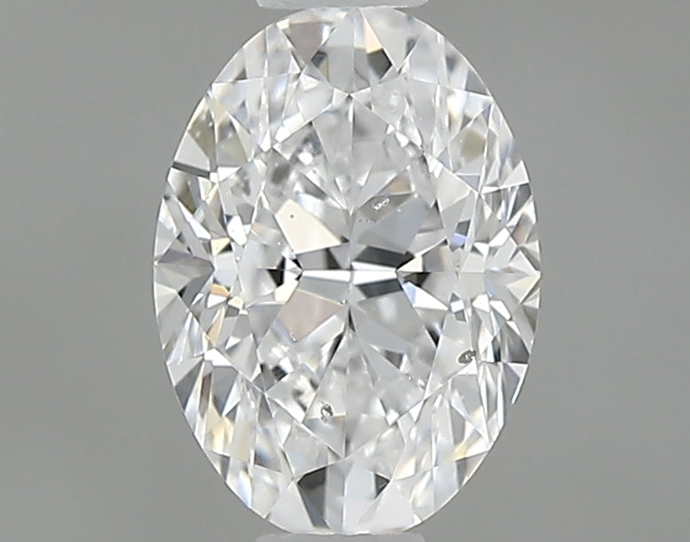 0.50 carat Oval diamond D SI2