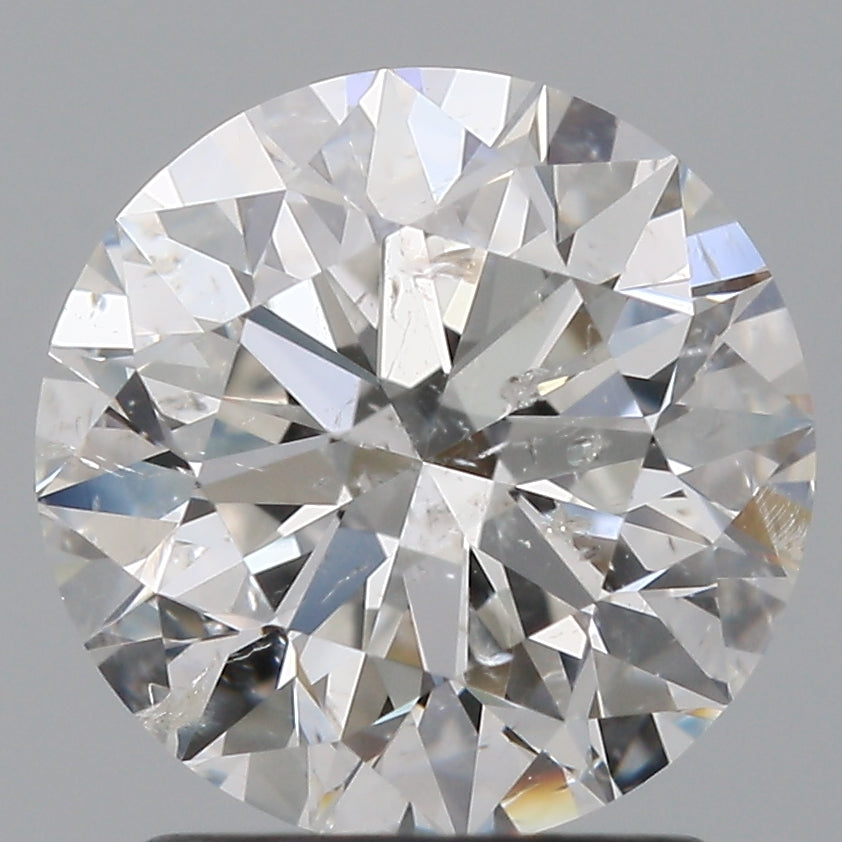 1.71 carat Round diamond G I1 Excellent