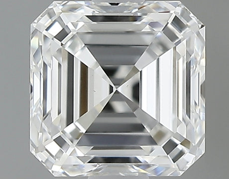 0.72 carat Asscher diamond E VS1