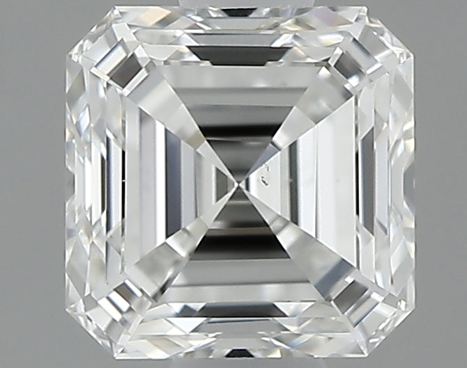 0.70 carat Asscher diamond F VS2