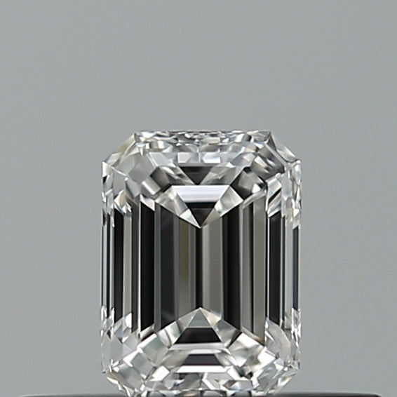 0.30 carat Emerald diamond E VVS1