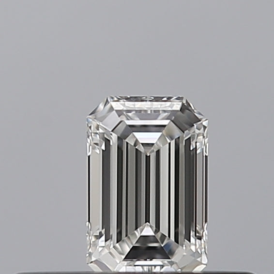 0.23 carat Emerald diamond F VVS2