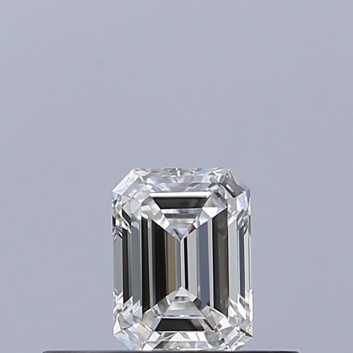 0.24 carat Emerald diamond F VVS2