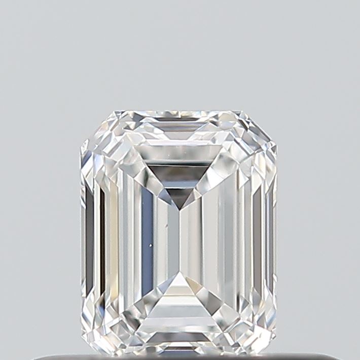 0.33 carat Emerald diamond E VVS1