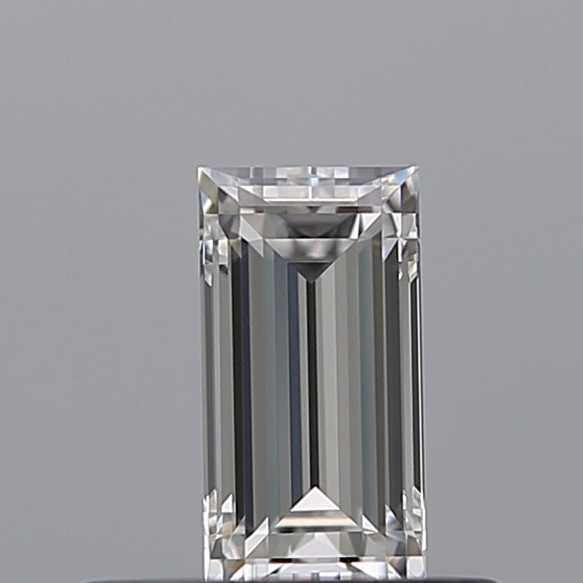 0.32 carat Baguette diamond E VVS2