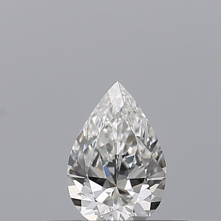 0.23 carat Pear diamond F VVS1