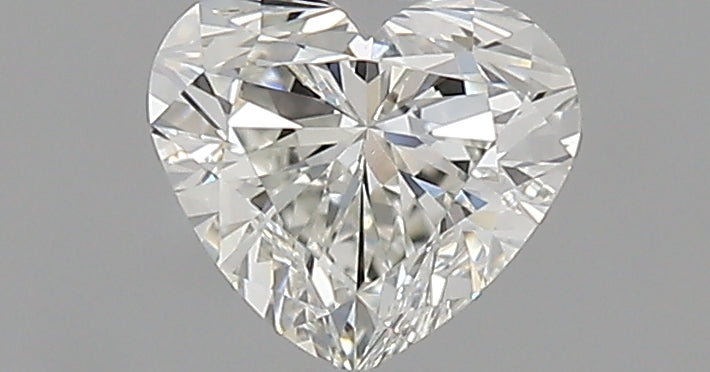 0.53 carat Heart diamond H VS1