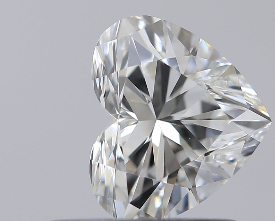 0.59 carat Heart diamond H VVS2