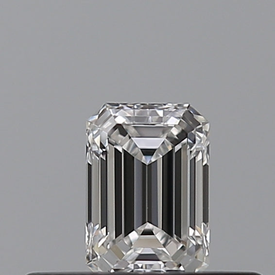 0.26 carat Emerald diamond F VVS1