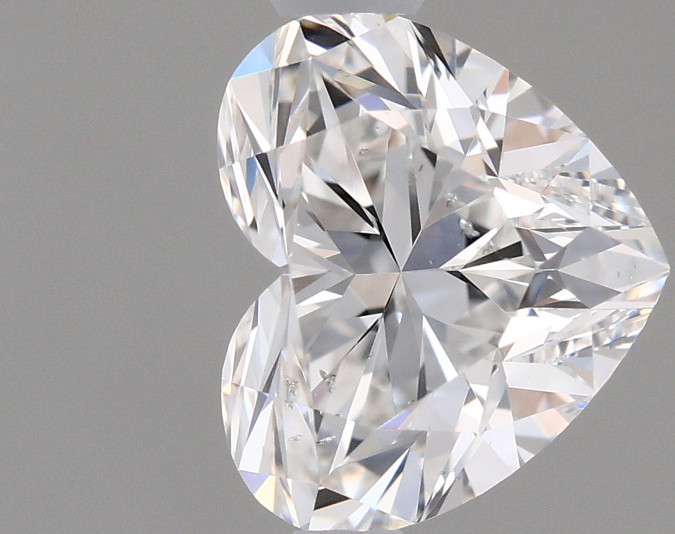0.82 carat Heart diamond F SI1