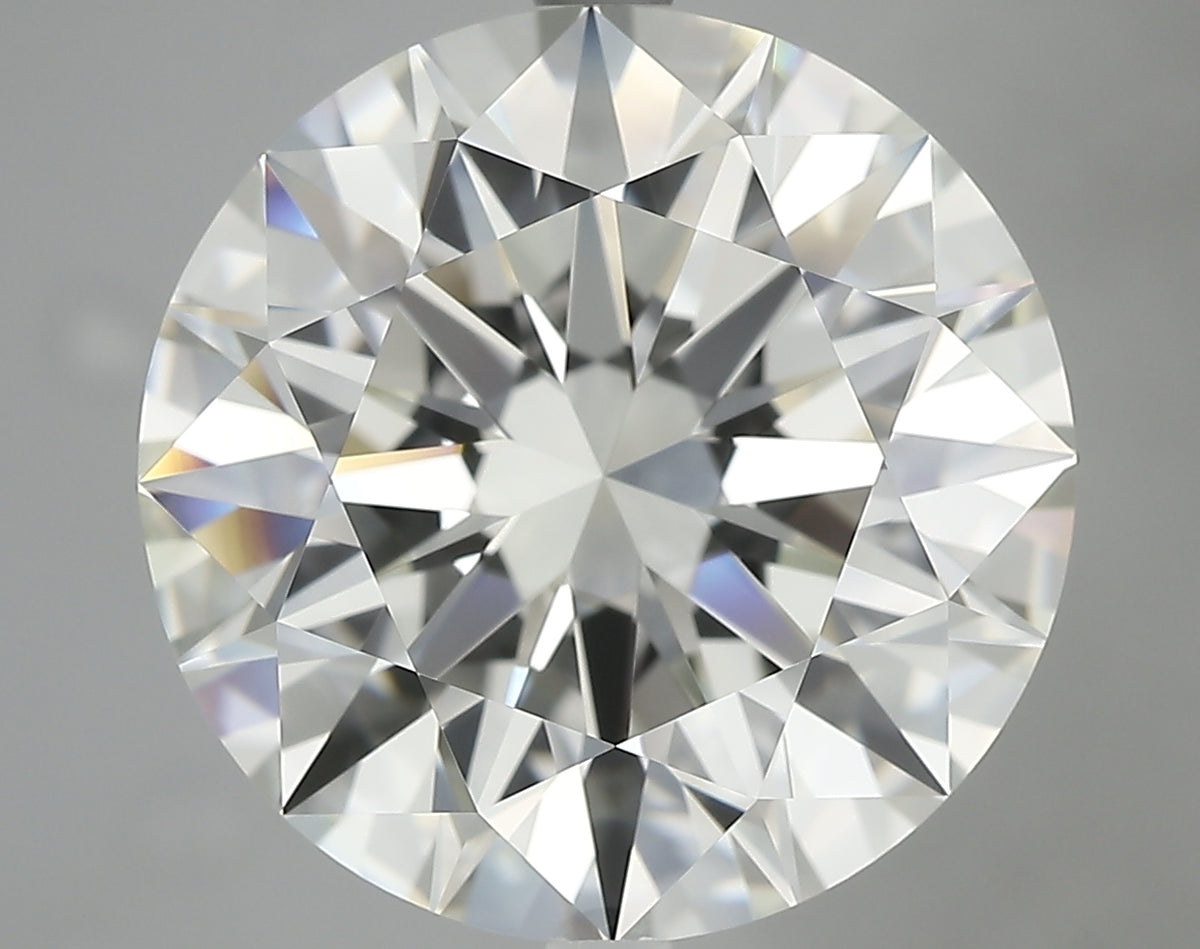 10.07 carat Round diamond J FL Excellent