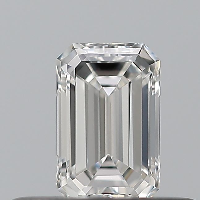 0.24 carat Emerald diamond F VVS1