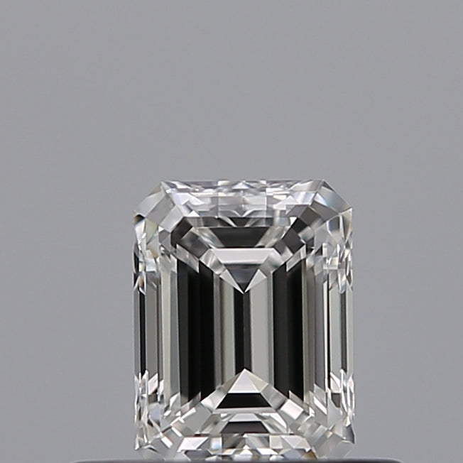 0.37 carat Emerald diamond E VVS2