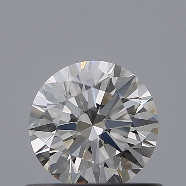 0.53 carat Round diamond F IF Excellent