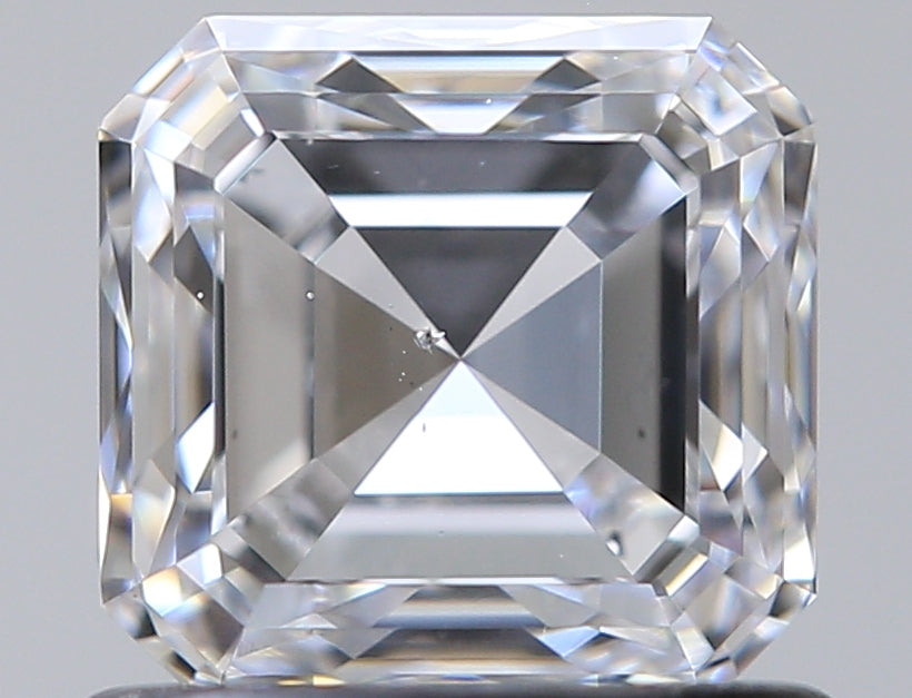 0.91 carat Asscher diamond D SI1