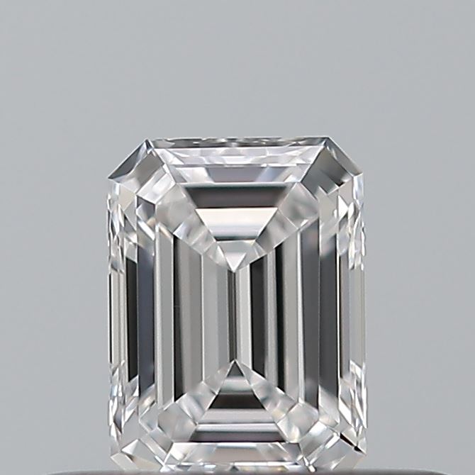 0.26 carat Emerald diamond D VVS2