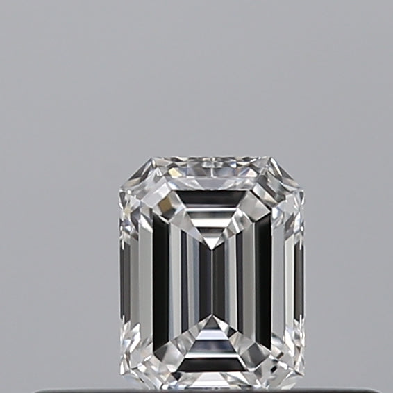 0.23 carat Emerald diamond D VVS2