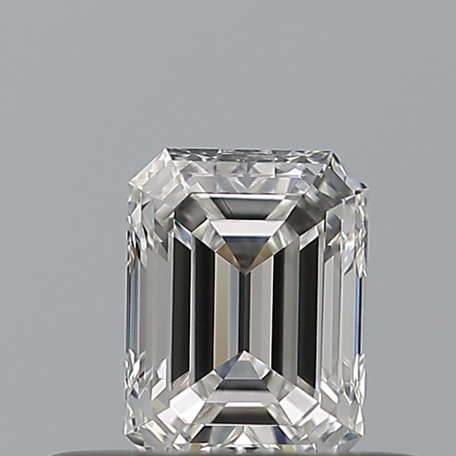 0.30 carat Emerald diamond F VVS1