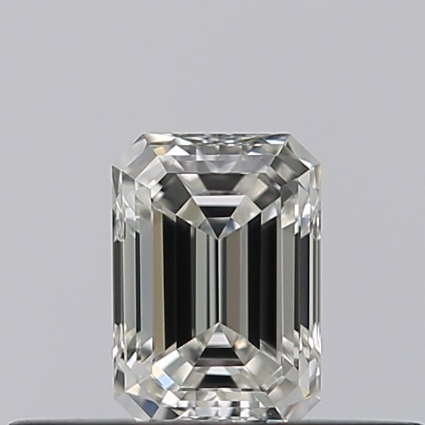 0.24 carat Emerald diamond F VVS2