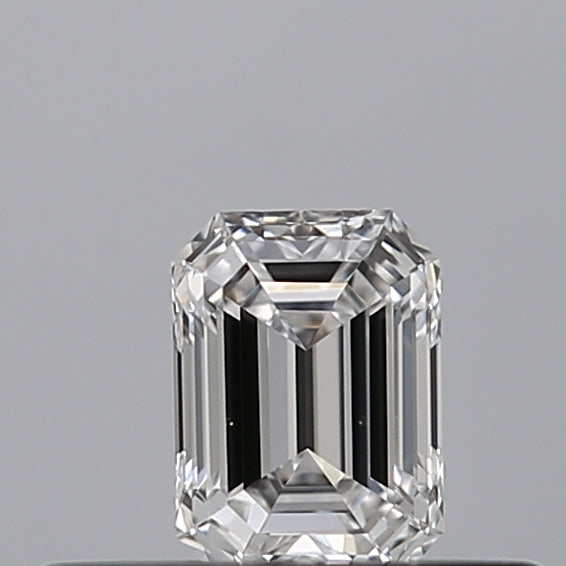 0.25 carat Emerald diamond E VVS2