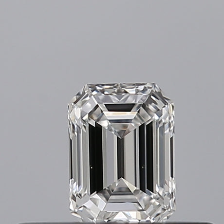 0.25 carat Emerald diamond E VVS2