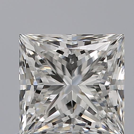 0.81 carat Princess diamond F IF