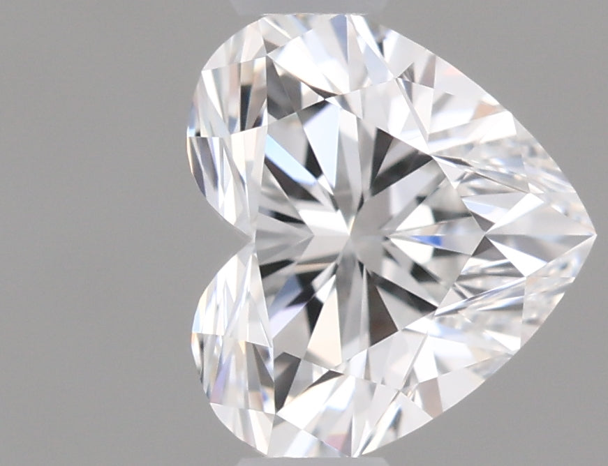 0.53 carat Heart diamond F VVS1