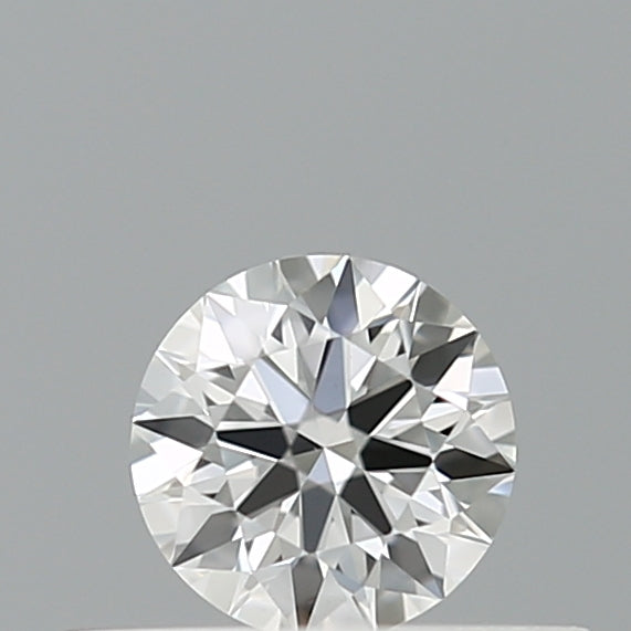 0.23 carat Round diamond D VVS2 Excellent