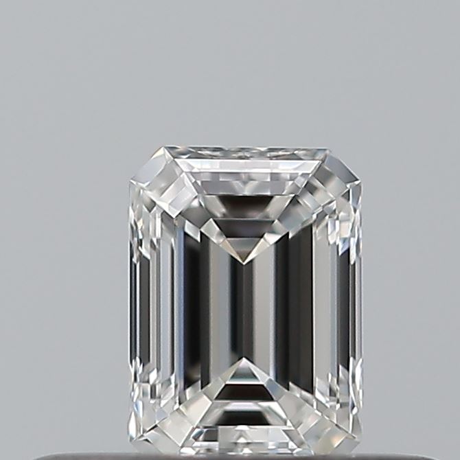 0.23 carat Emerald diamond F  VVS2