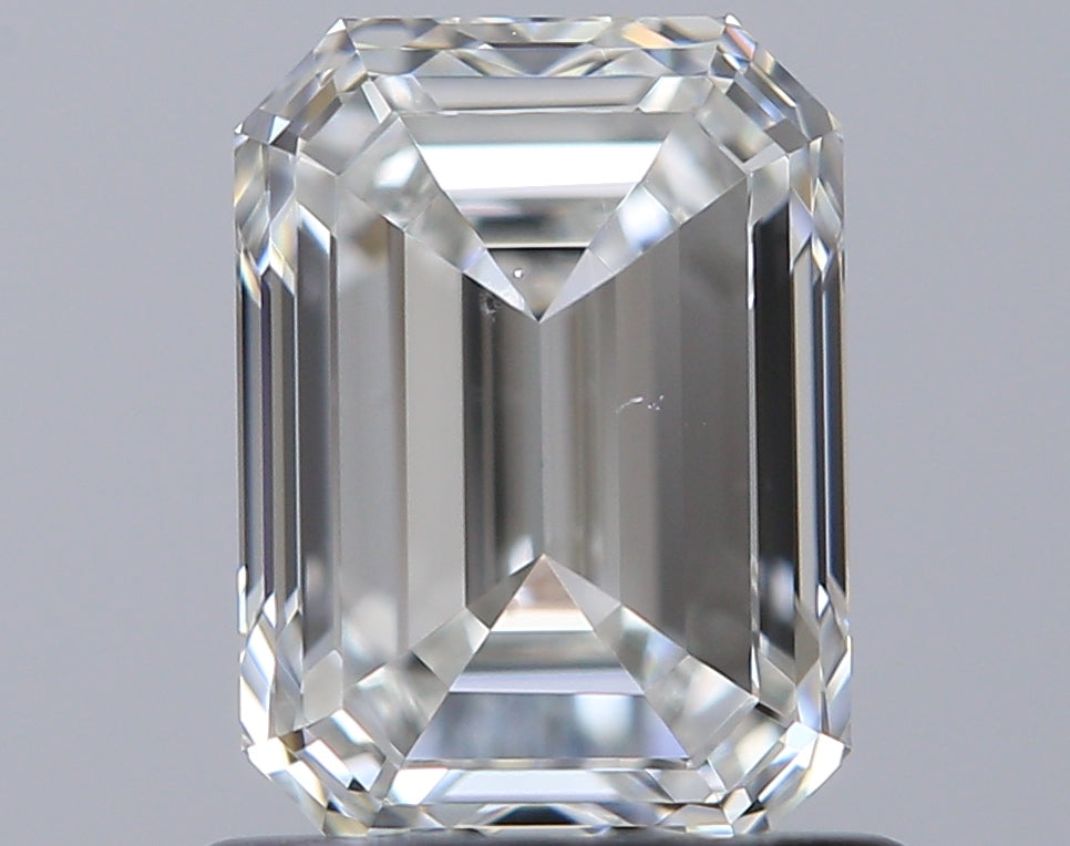 1.01 carat Emerald diamond G SI1