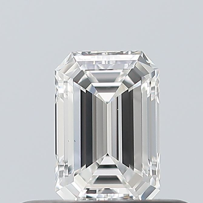 0.32 carat Emerald diamond F VVS2