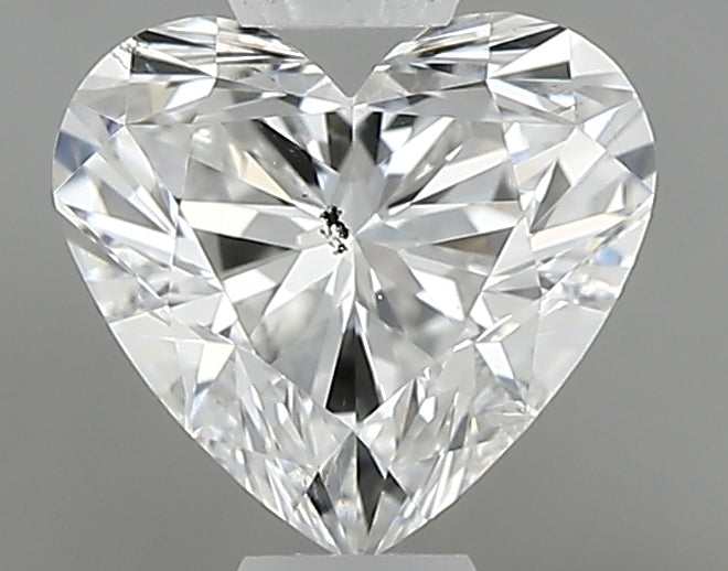 0.44 carat Heart diamond F SI2