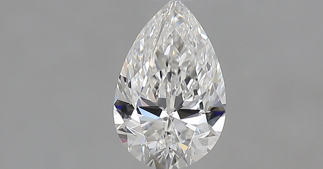0.70 carat Pear diamond E VVS2
