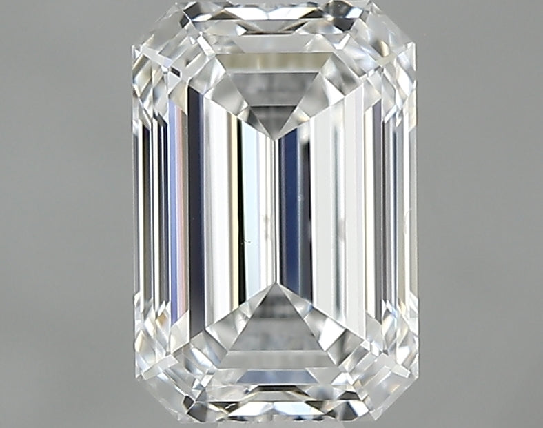 1.00 carat Emerald diamond F SI1