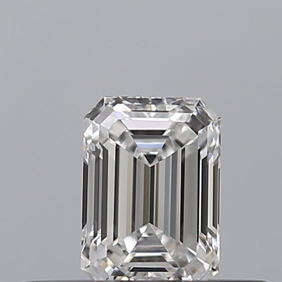 0.30 carat Emerald diamond E VVS2