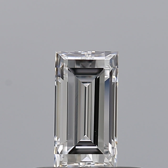 0.38 carat Baguette diamond D VS2