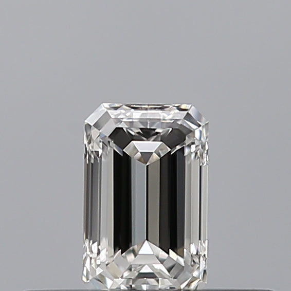 0.23 carat Emerald diamond F VVS2