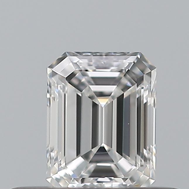 0.27 carat Emerald diamond F VVS1