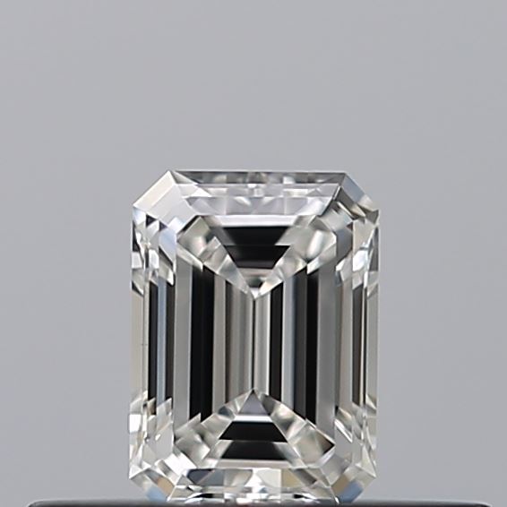 0.25 carat Emerald diamond F VVS2