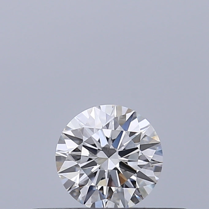 0.24 carat Round diamond E VVS2 Excellent