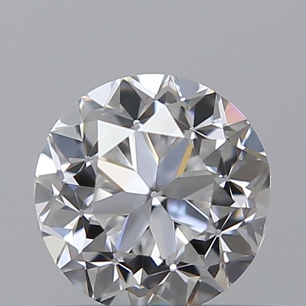 0.50 carat Round diamond D VVS2 Fair