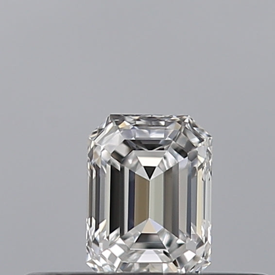 0.23 carat Emerald diamond D VVS2