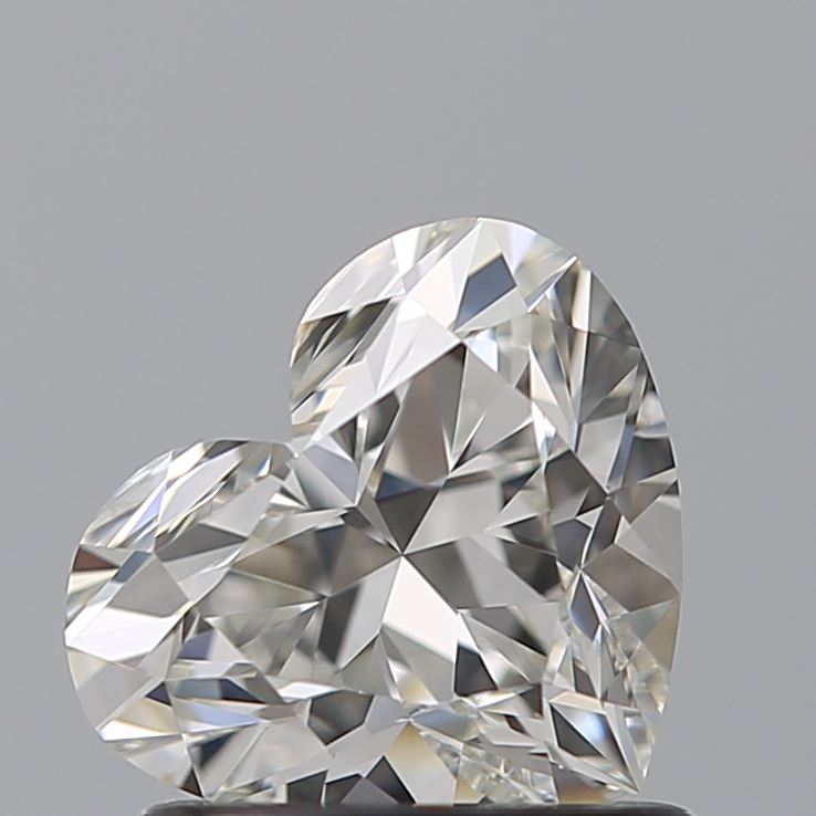 0.93 carat Heart diamond G VVS2 VeryGood