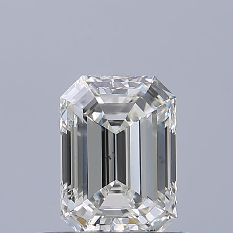 0.51 carat Emerald diamond F VS2 VeryGood