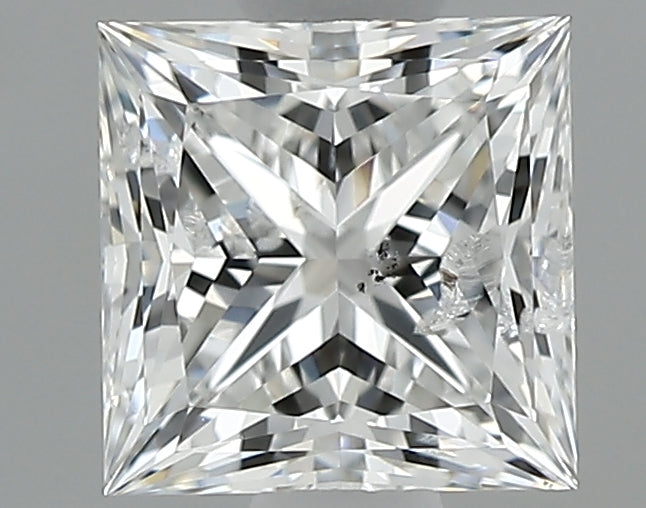 0.71 carat Princess diamond E SI2