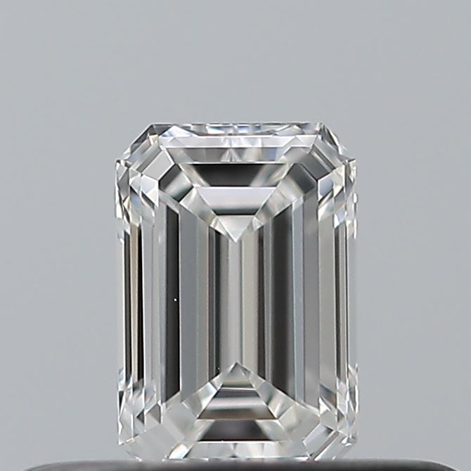 0.25 carat Emerald diamond E VVS1